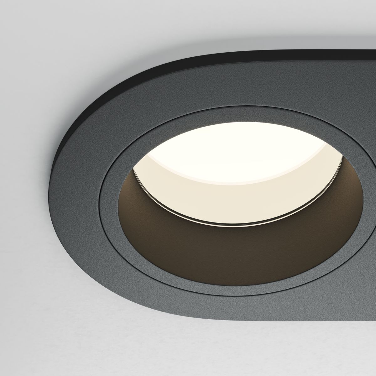 встраиваемый светильник maytoni technical share dl126-02-gu10-b