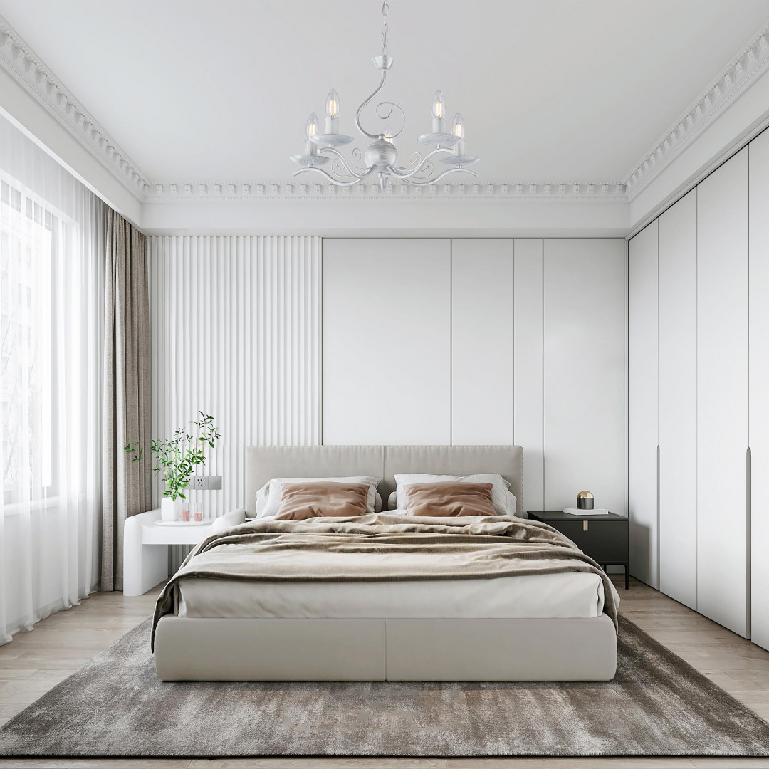 подвесная люстра arte milano amalfi 339934/5 wt+sl