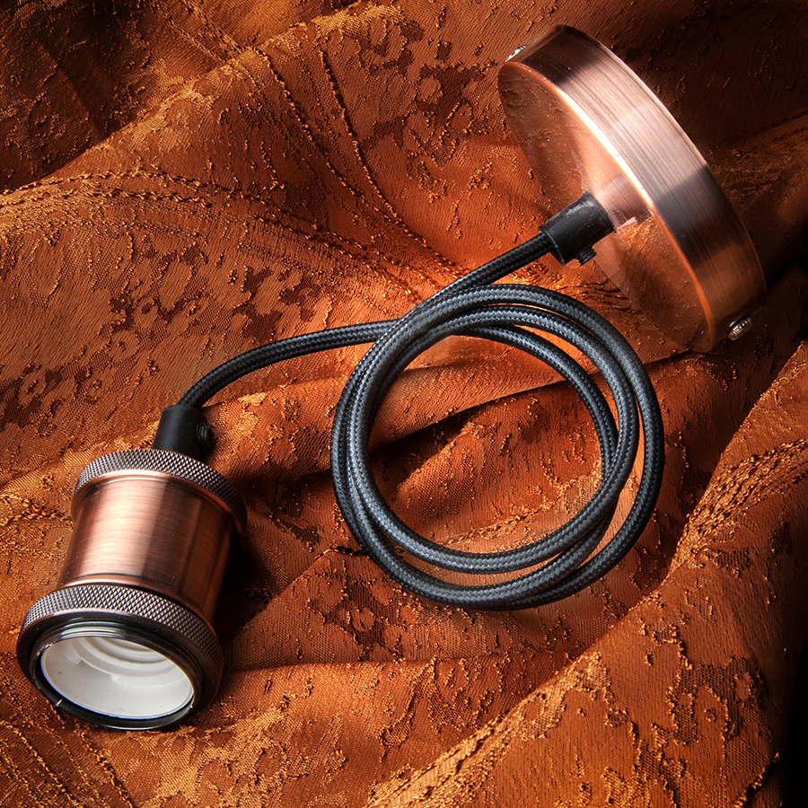 подвес general glh-me-e27-медь 682300