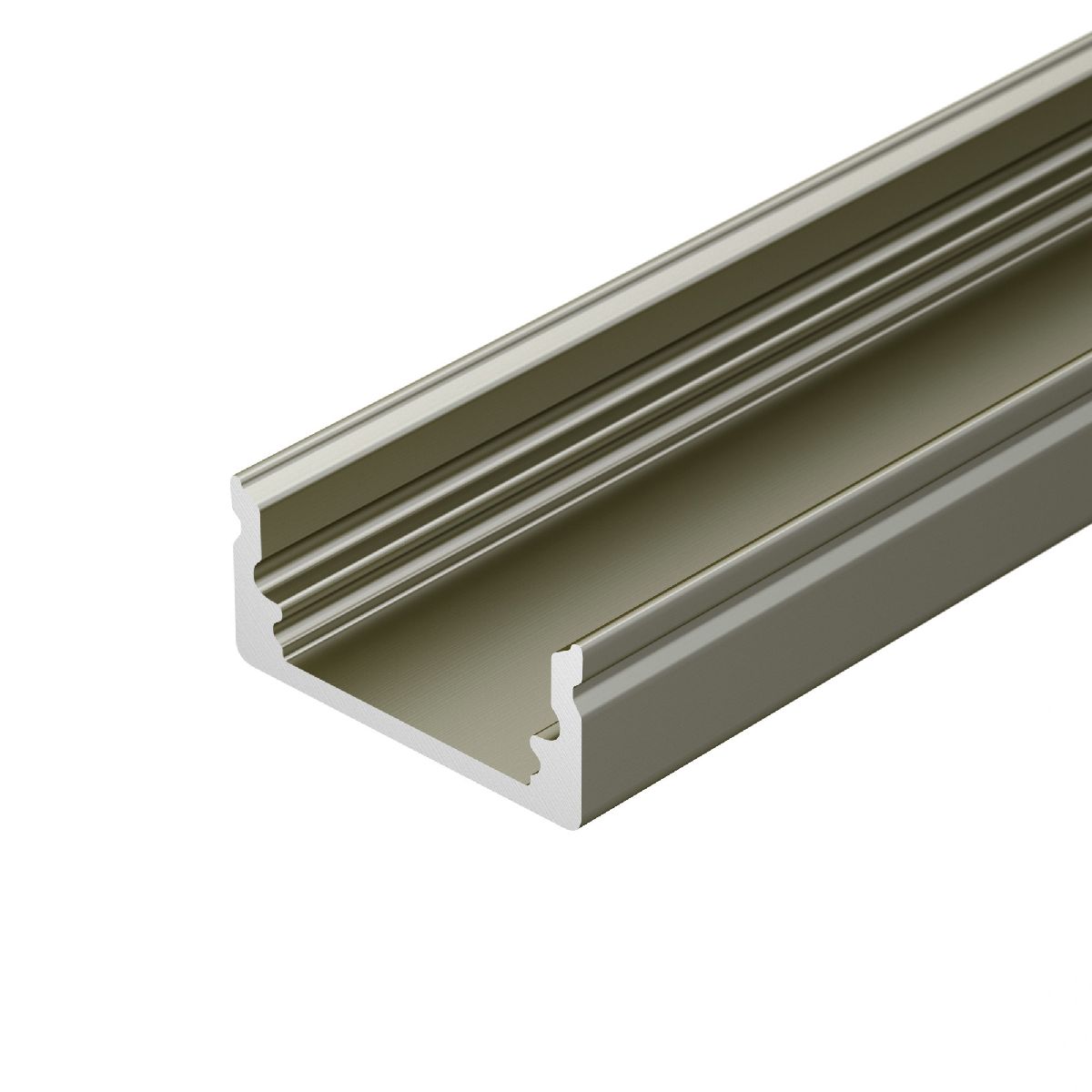 профиль arlight line-1708-2000 anod olive grey 038439