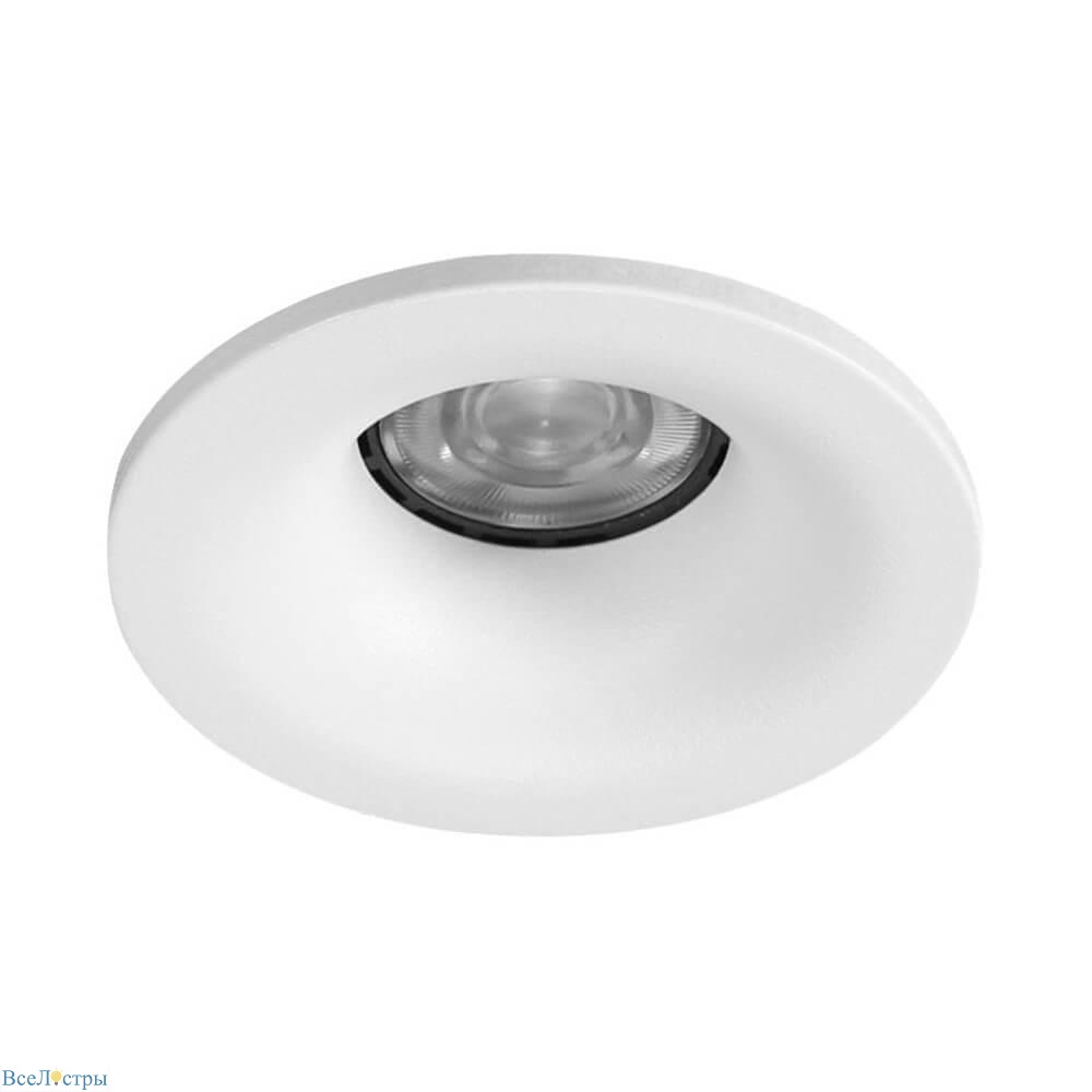 встраиваемый светильник crystal lux clt 004с1 wh