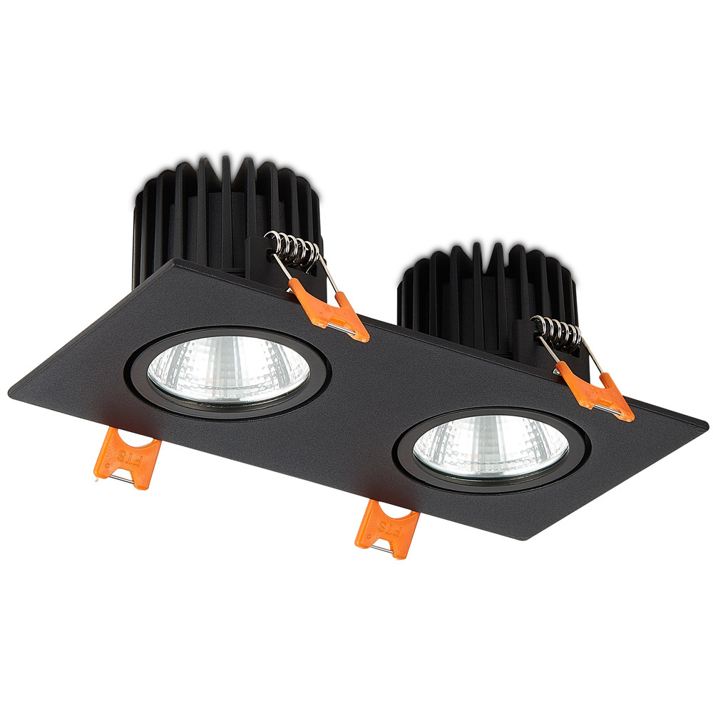 встраиваемый светильник simple story 2076-led24dlb