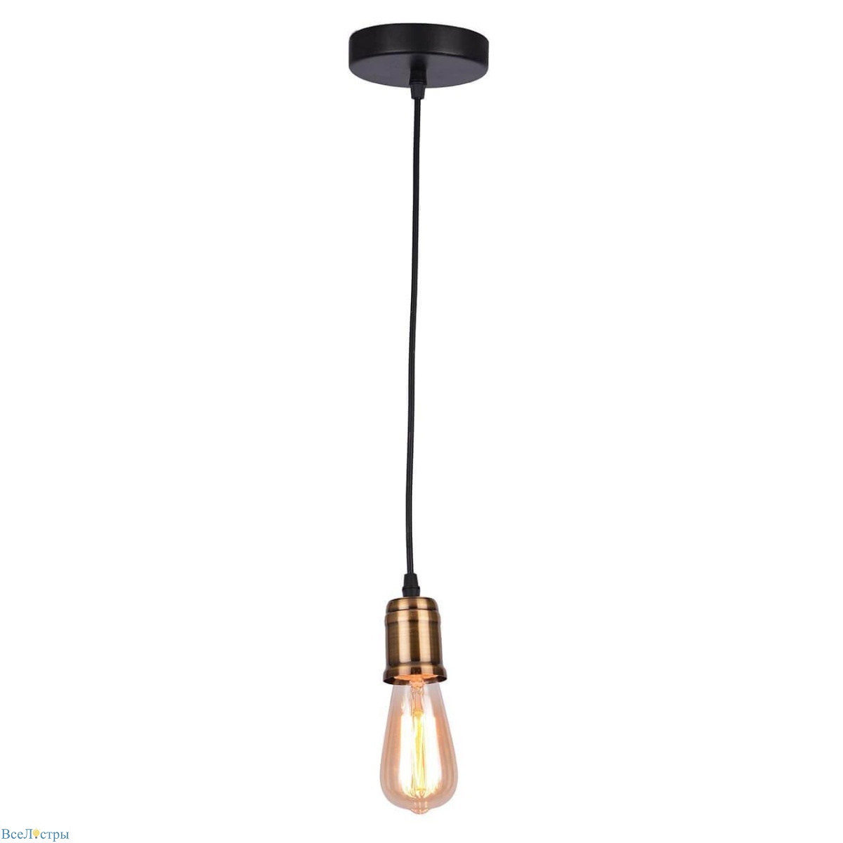 подвесной светильник arte lamp mazzetto a4290sp-1bk