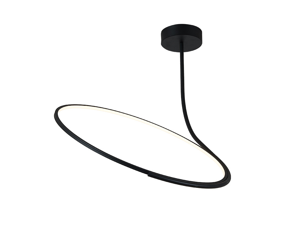 подвесная люстра italline it013-6025 black 3000k