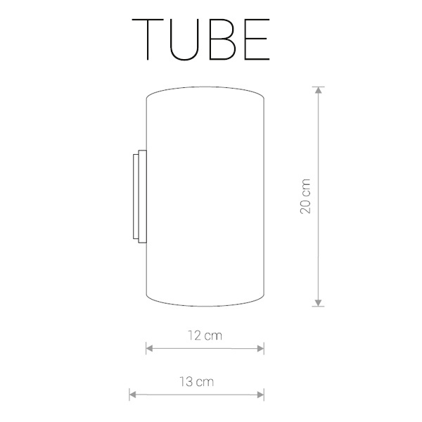 настенный светильник nowodvorski tube 9320