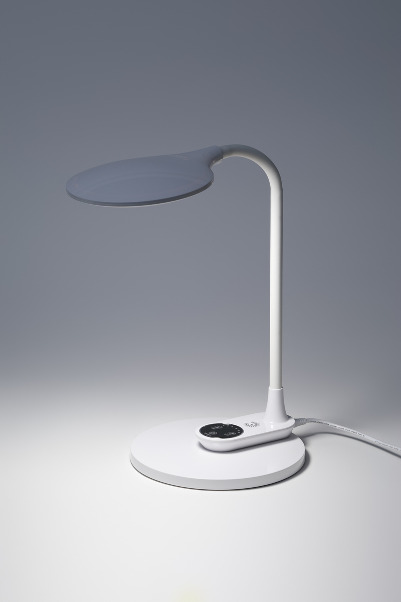настольная лампа эра nled-498-10w-w б0052774