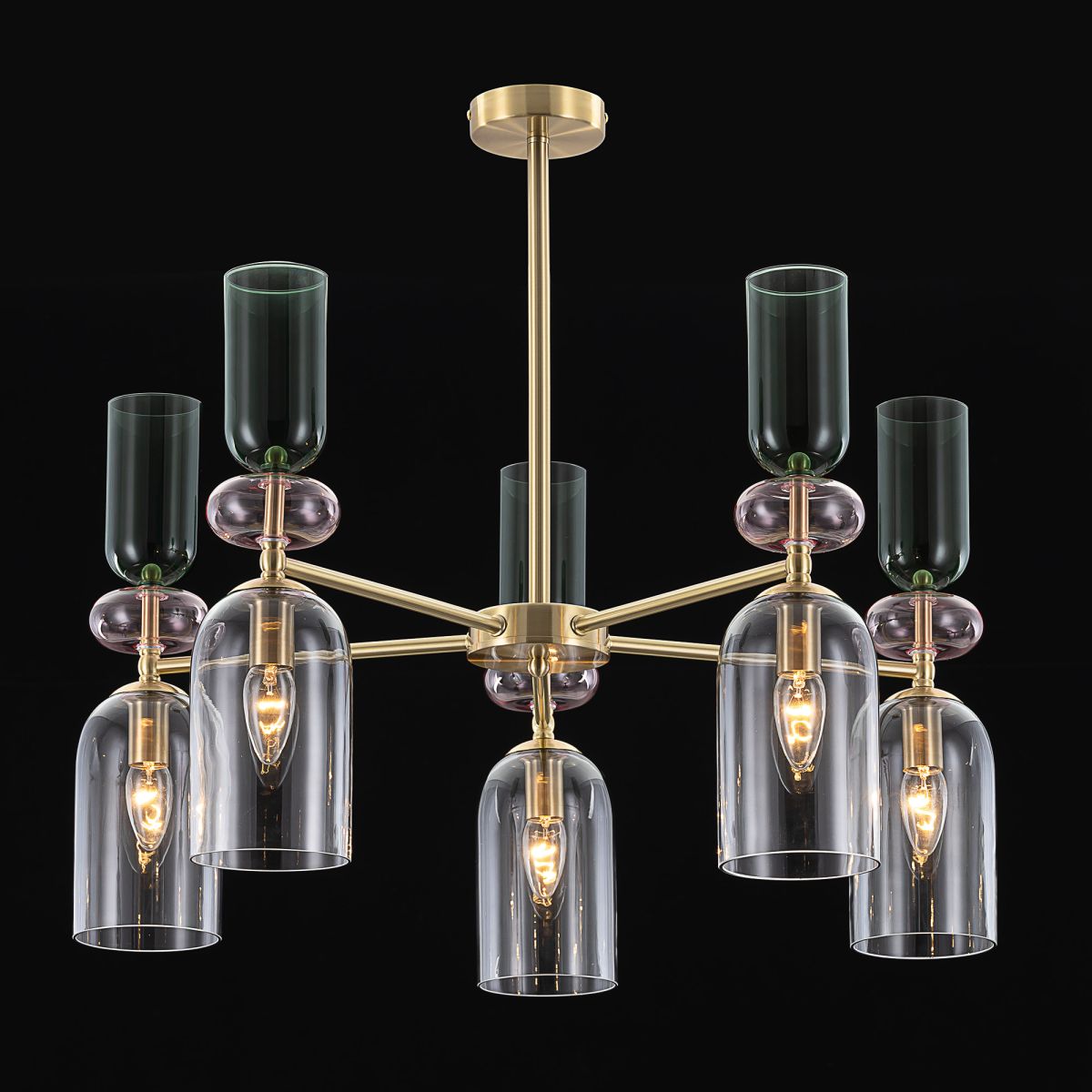 люстра на штанге citilux tendy cl244151