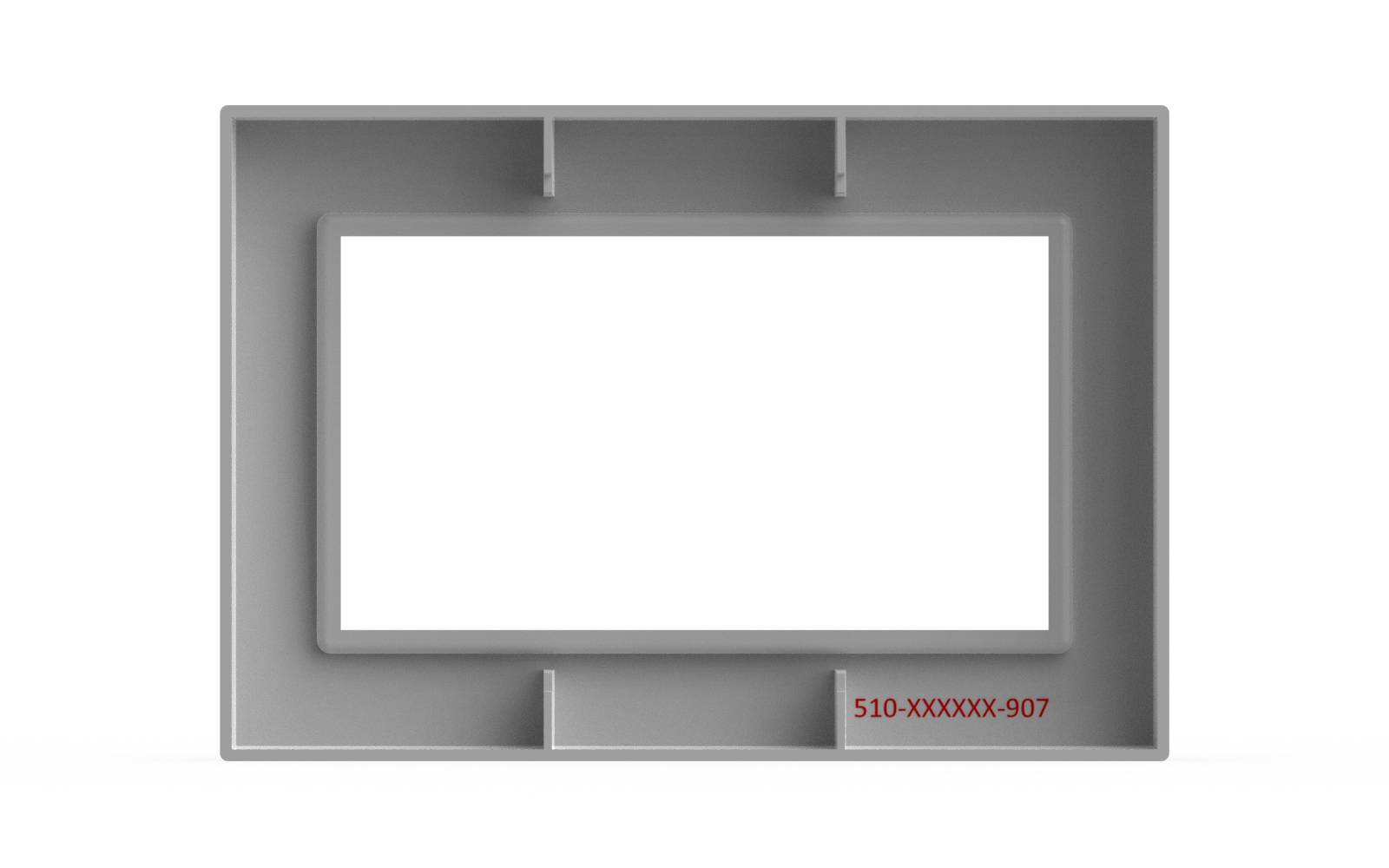 рамка для двухместной розетки без заземления elbi vega 510-015600-908