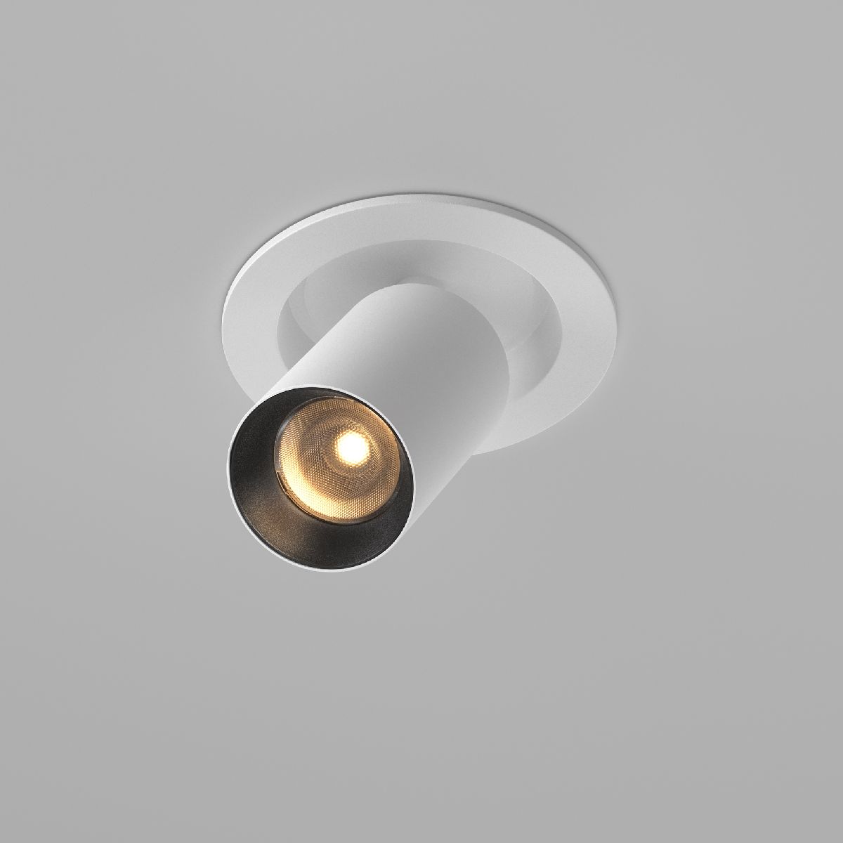 встраиваемый спот maytoni focus led c071cl-7w2.7k-wb