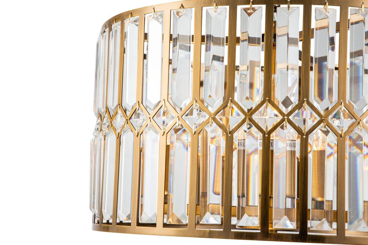 подвесная люстра ilamp triumph 6122-420 brass