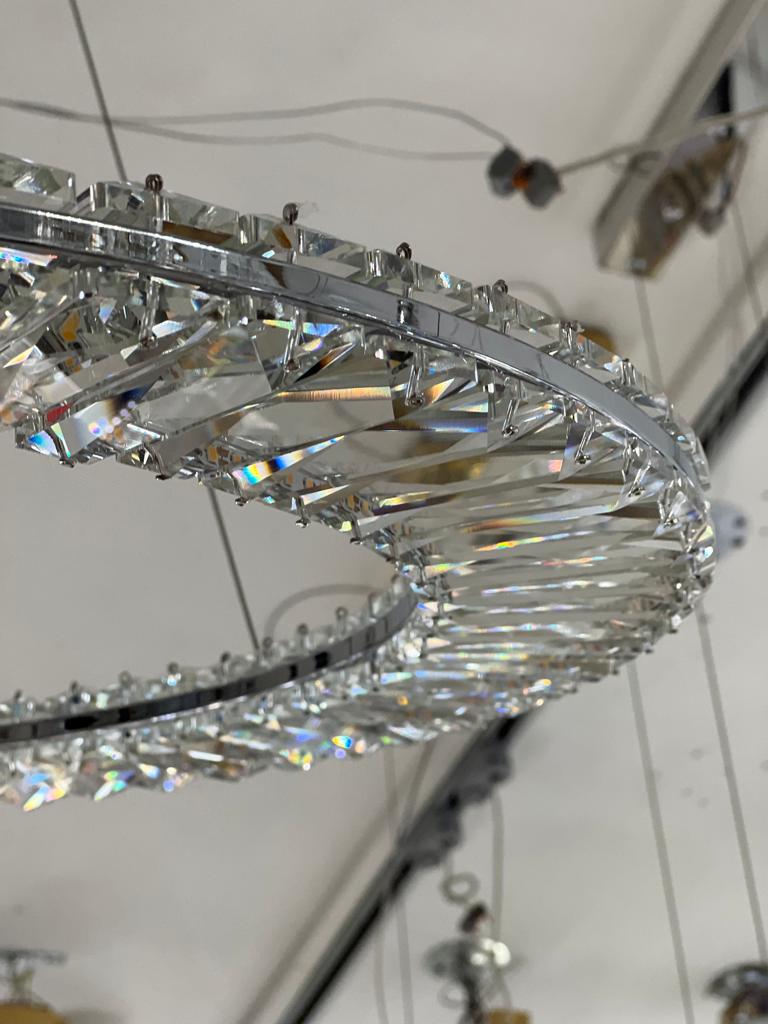 люстра подвесная newport 8240 8241/600 chrome м0066844