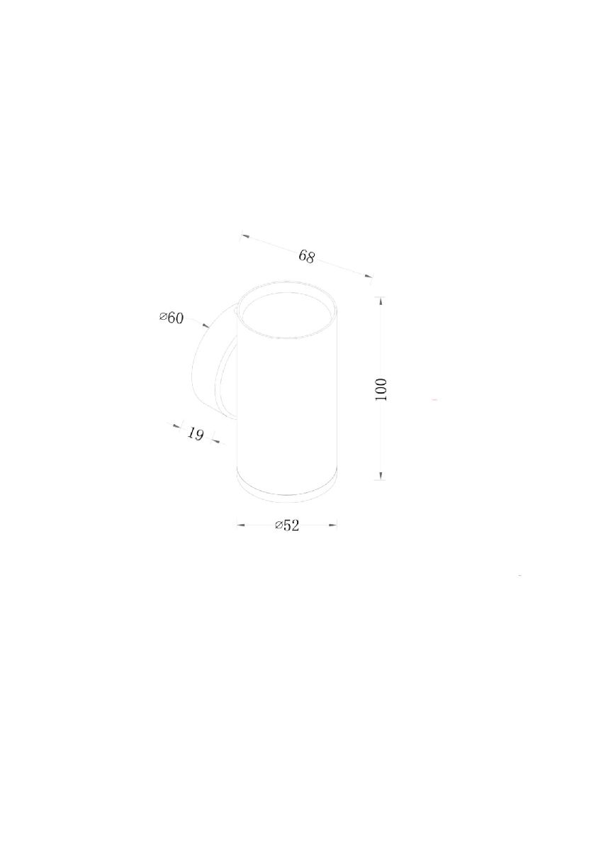 бра maytoni technical focus s c068wl-01w
