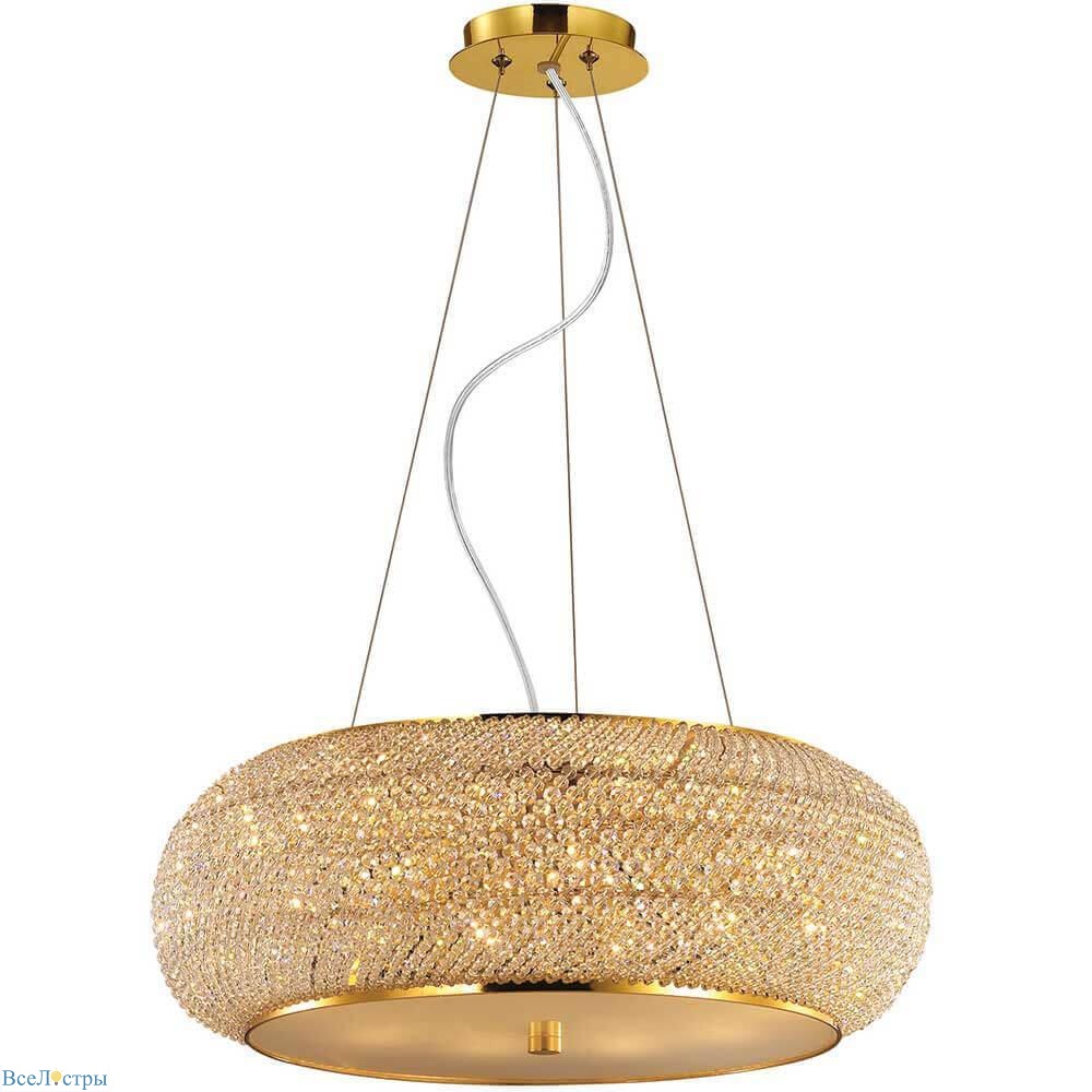 подвесной светильник ideal lux pasha sp14 oro 164984