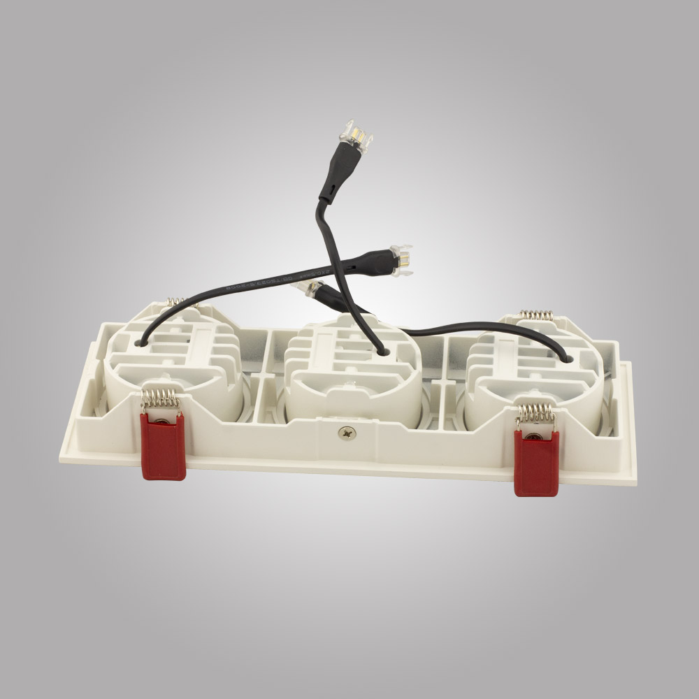 встраиваемый светильник am group am480-3 wh+wh 23,1w