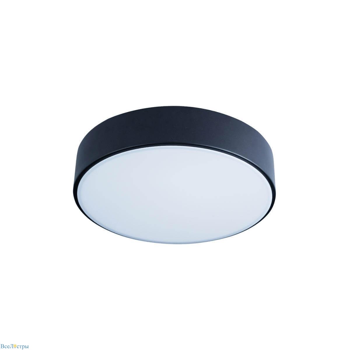 потолочный светодиодный светильник loft it axel 10002/12 black