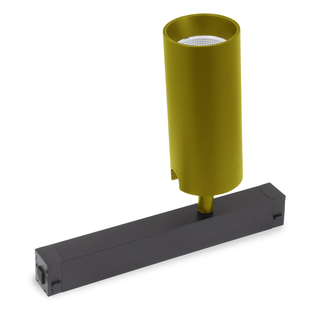 трековый однофазный светильник plain cylinder am588 10w 3000k copper