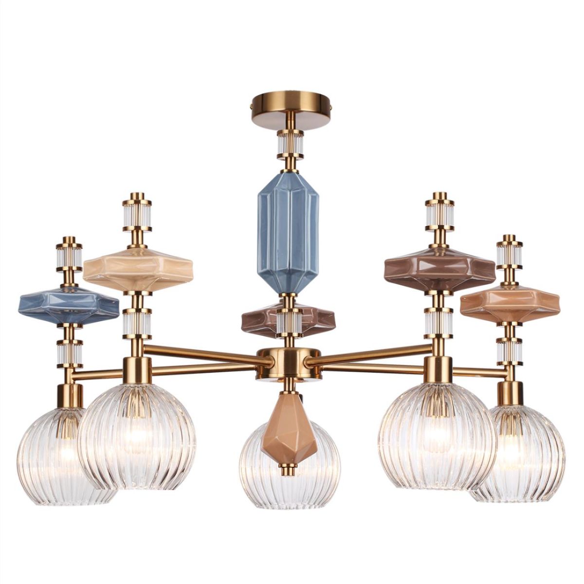 люстра на штанге odeon light modern terra 5414/5