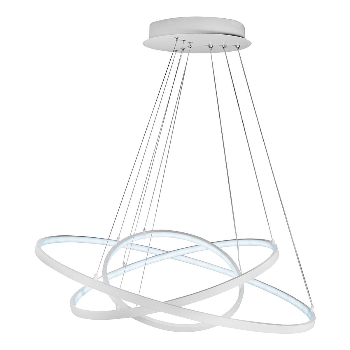 подвесной светодиодный светильник iledex axis d098-3 (800x600x400) wh