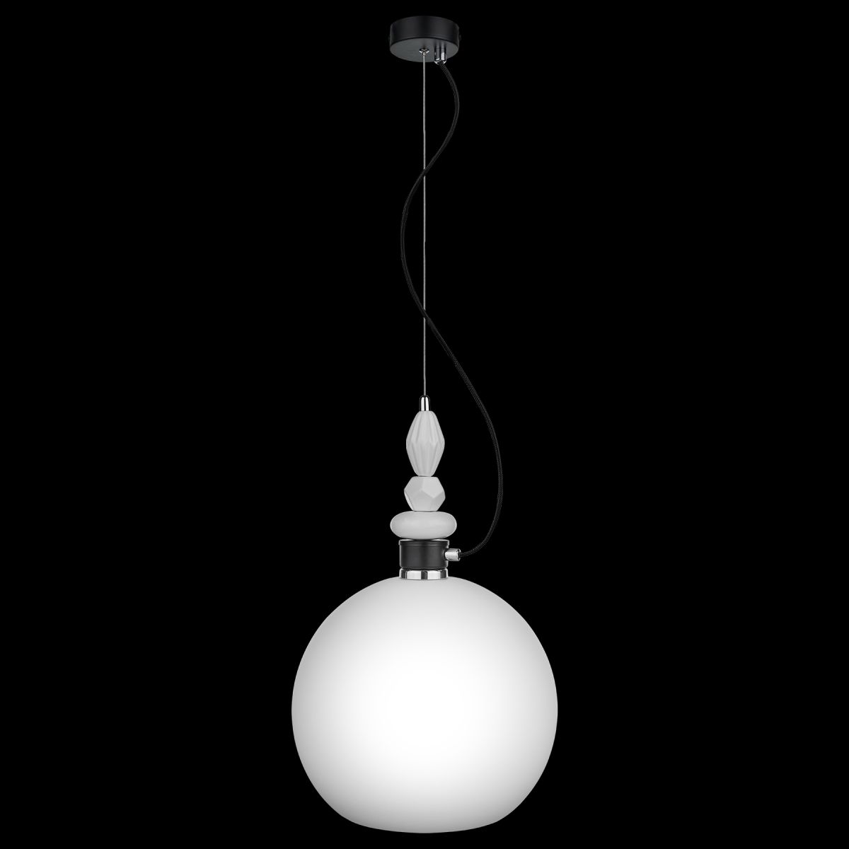 подвесной светильник 33 идеи pnd182.01.17ch.003bl-s37wh