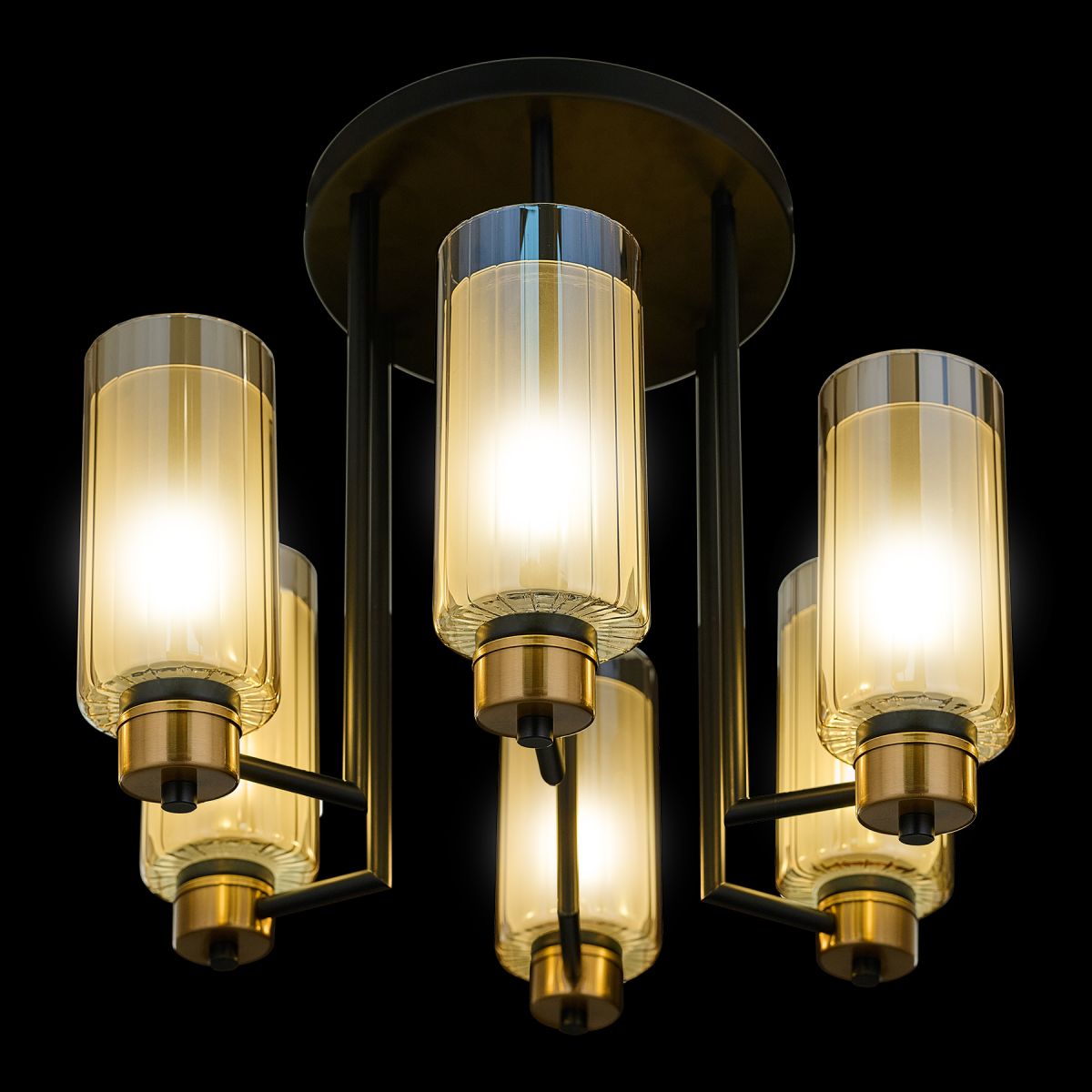 потолочная люстра 33 идеи chn900.06.bl17.asb-m15am