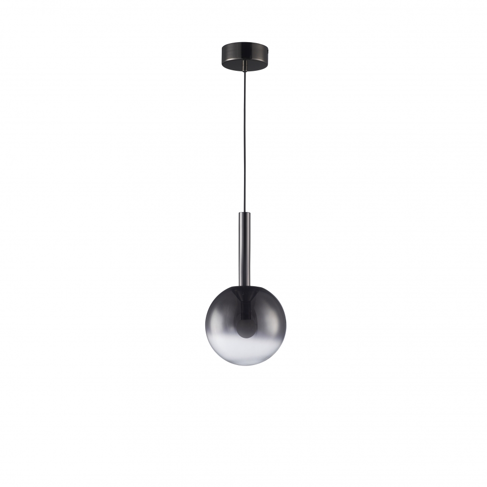 подвесной светильник iledex aura 8615p-1m bk-sm