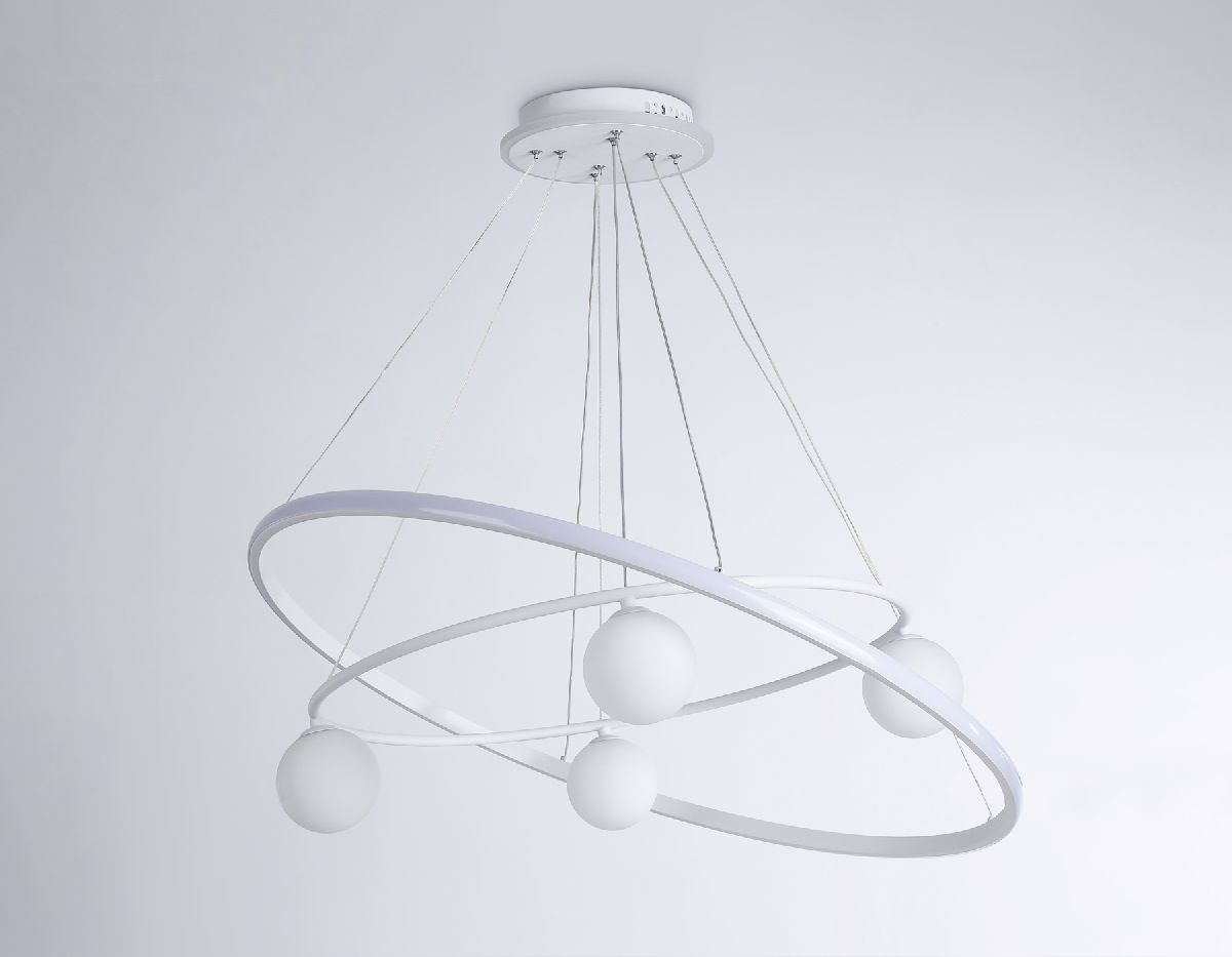 подвесная люстра ambrella light linetech fl66326