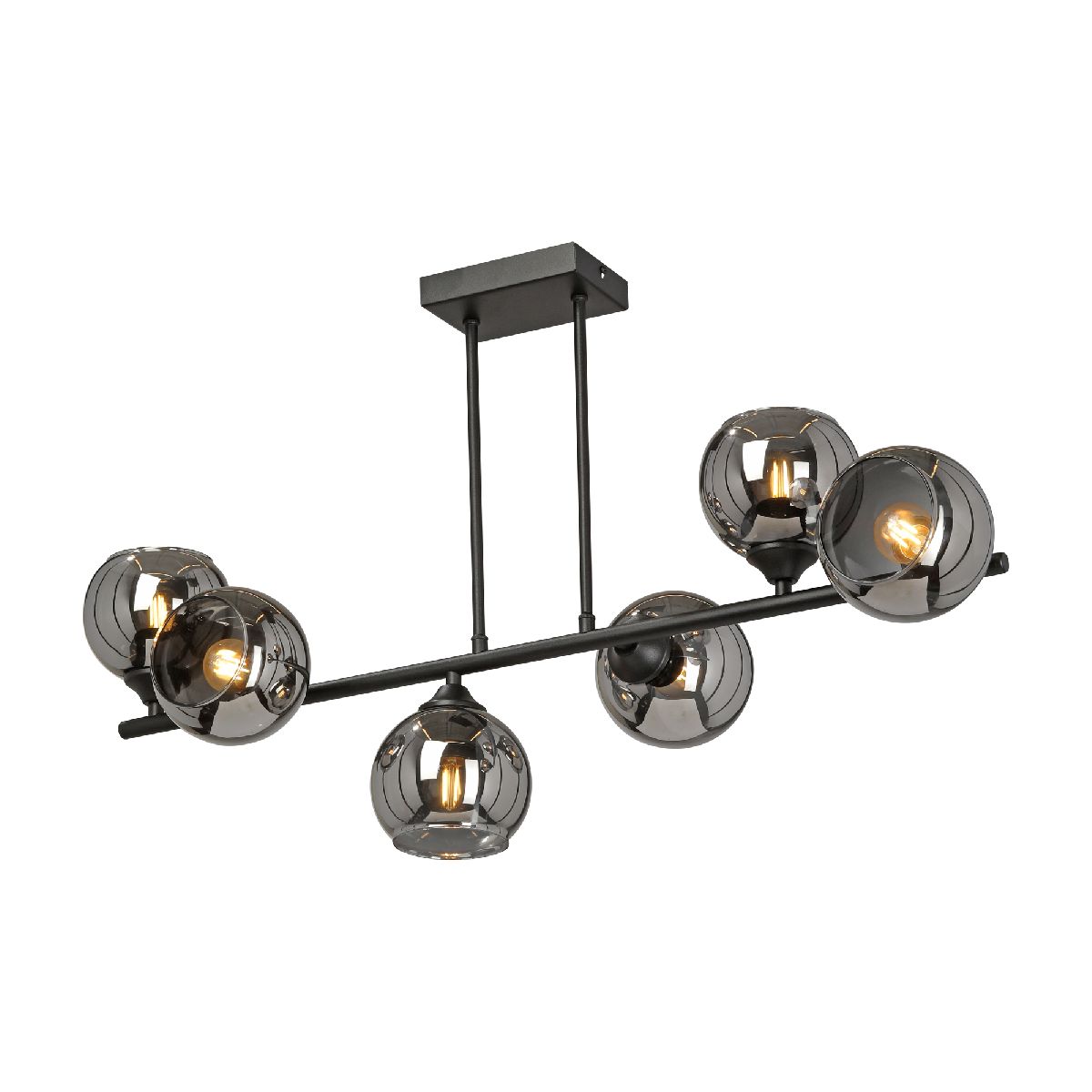 потолочная люстра vitaluce v2046-1/6pl