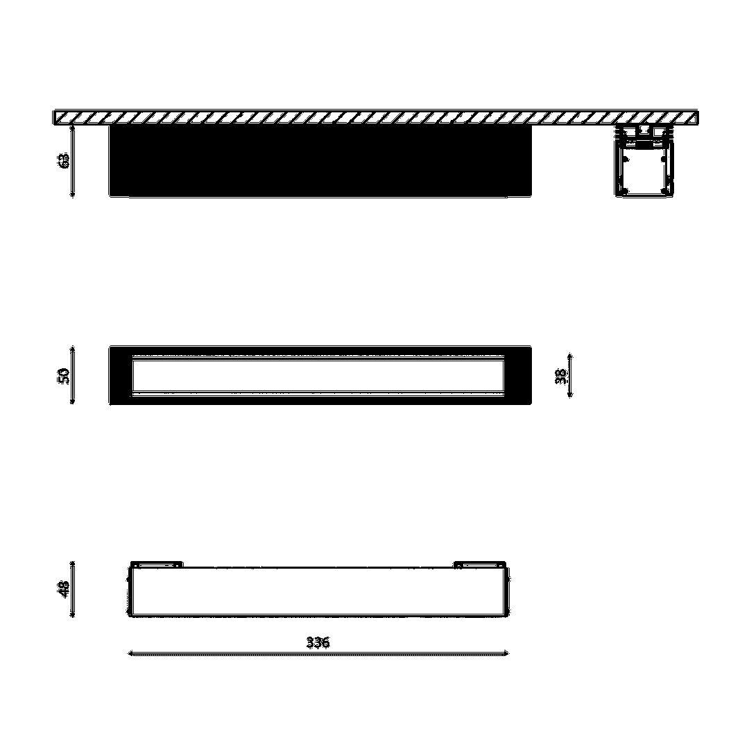 Трековый светильник designled sy 601211 bl 12 ww без цоколя