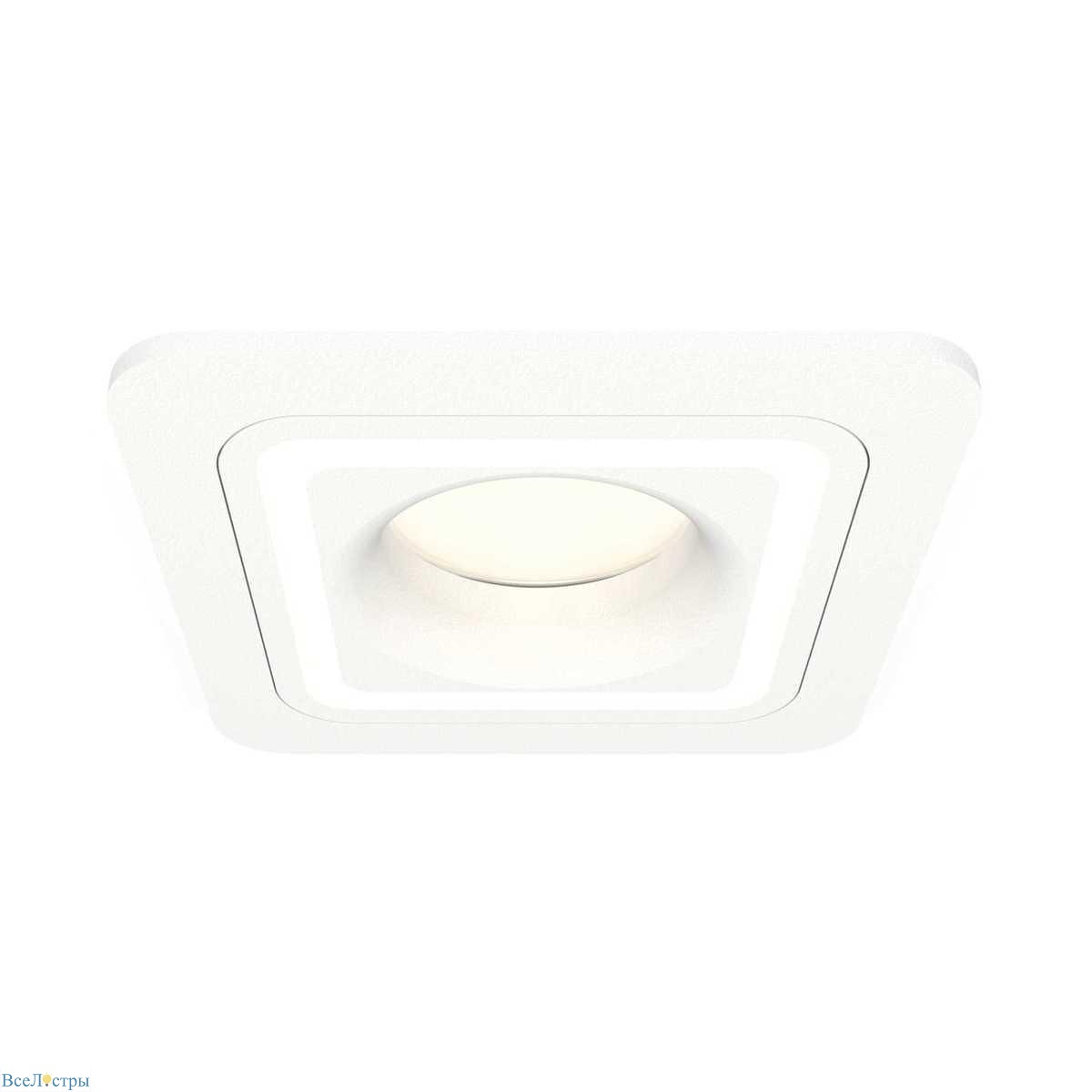 комплект встраиваемого светильника ambrella light techno spot xc (c7901, n7715) xc7901011