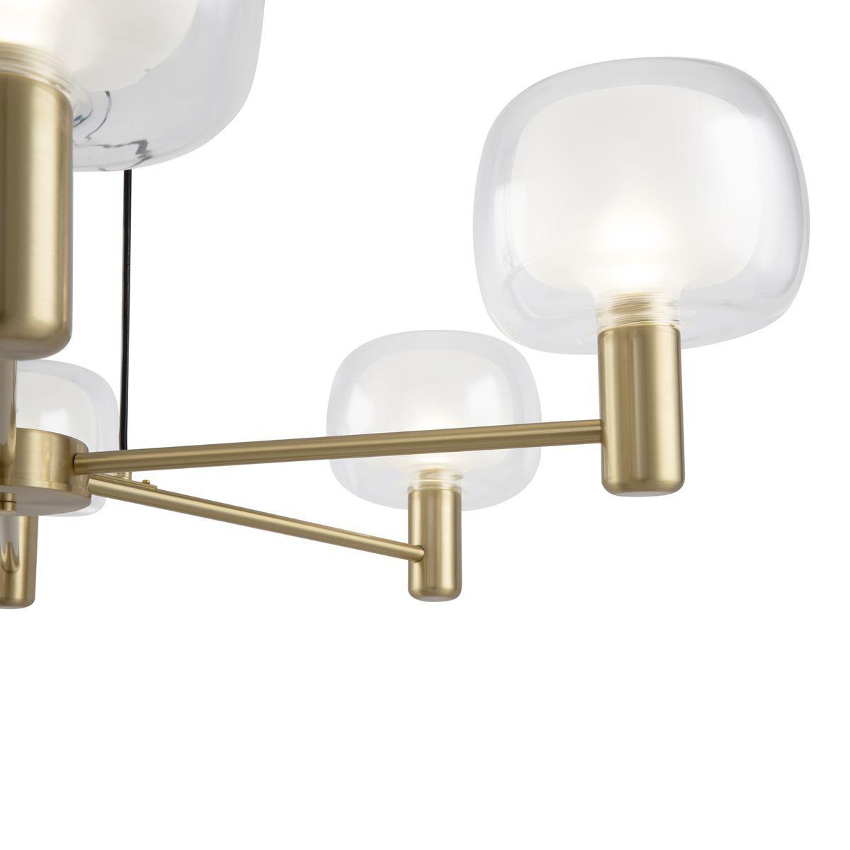 подвесная люстра maytoni vision mod411pl-06g