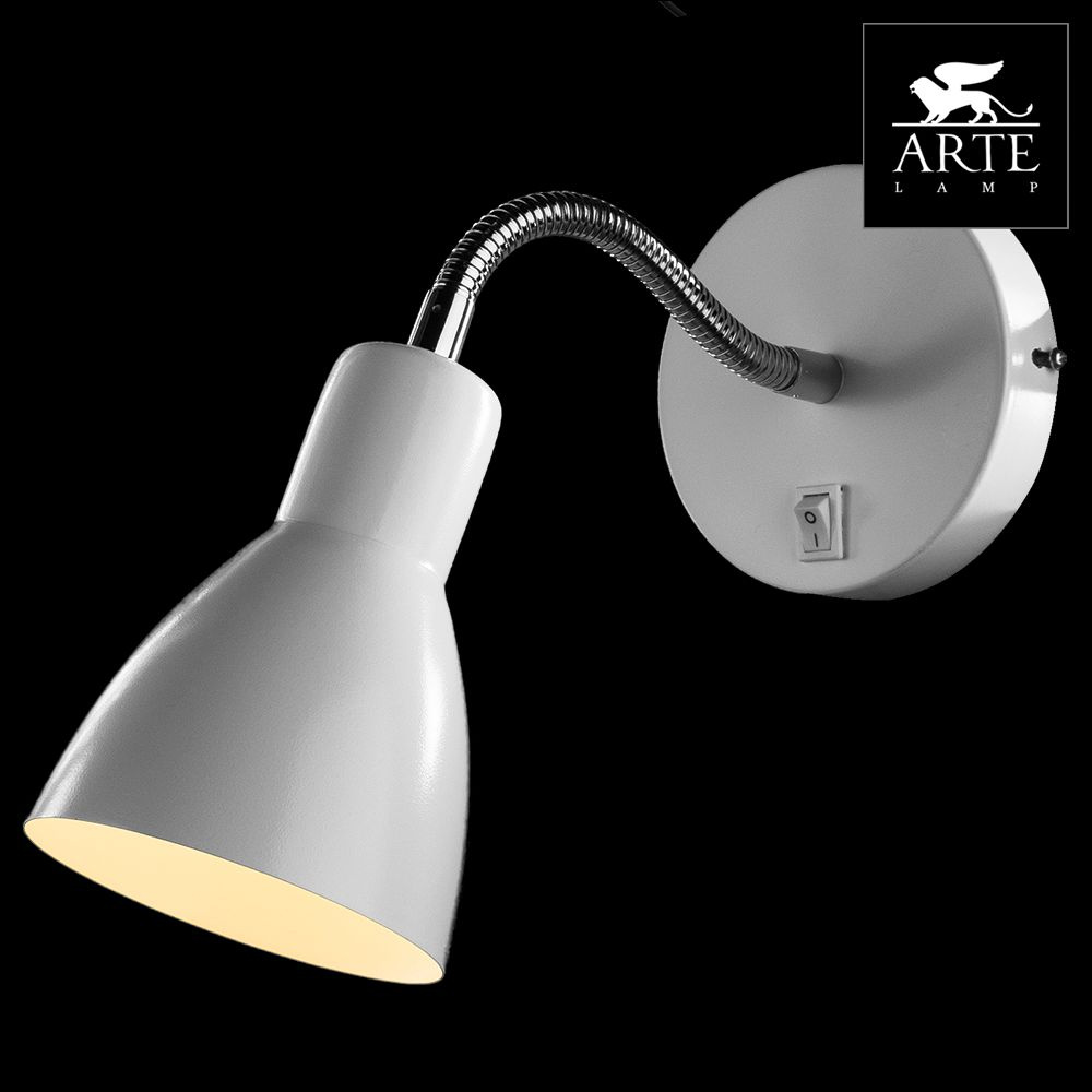 спот arte lamp dorm a1408ap-1wh