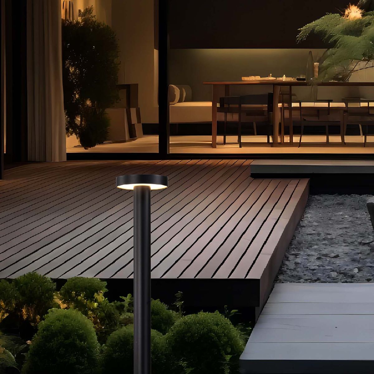 ландшафтный светильник favourite grybas 4640-1f