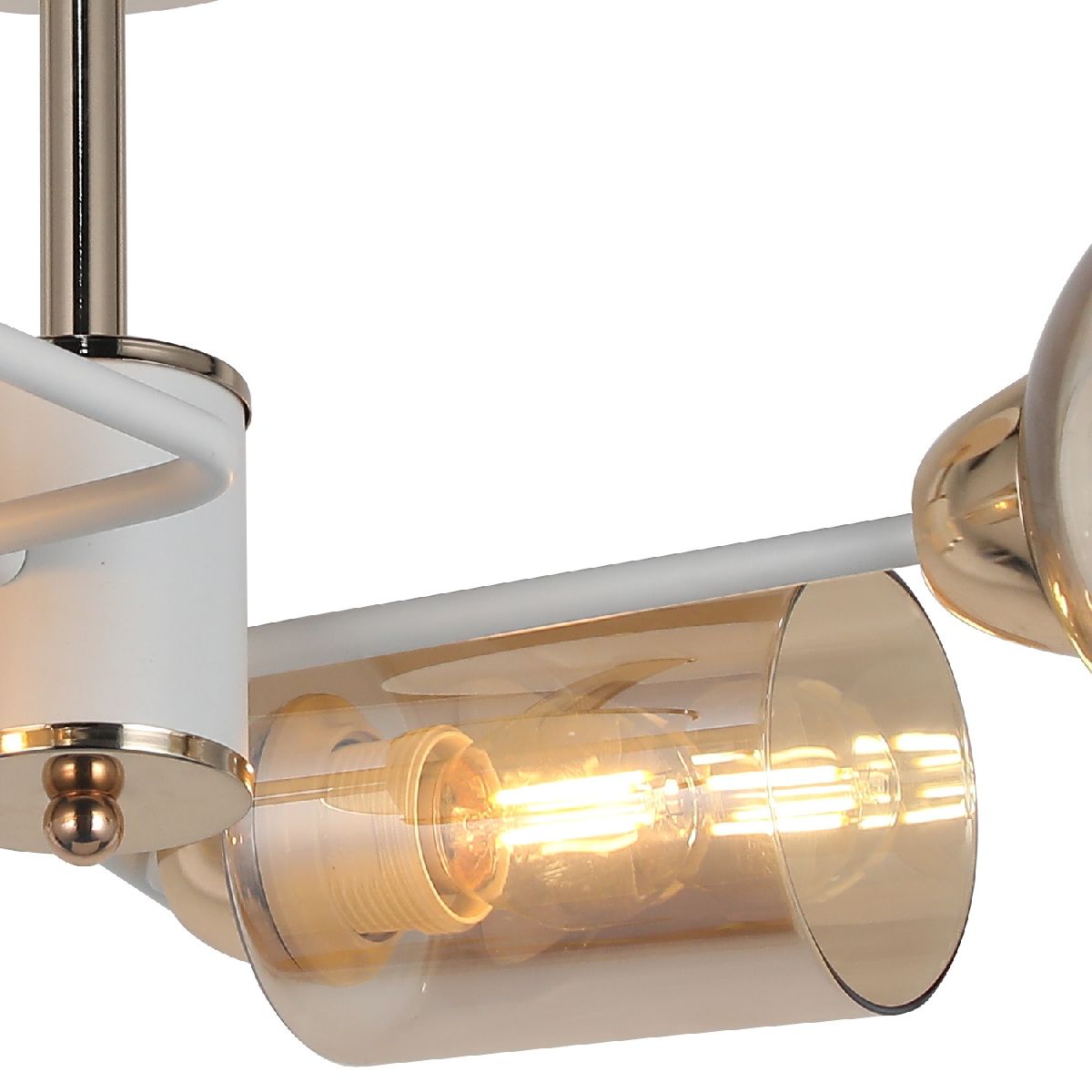 люстра на штанге illumico il8243-4cou-79 wh gd