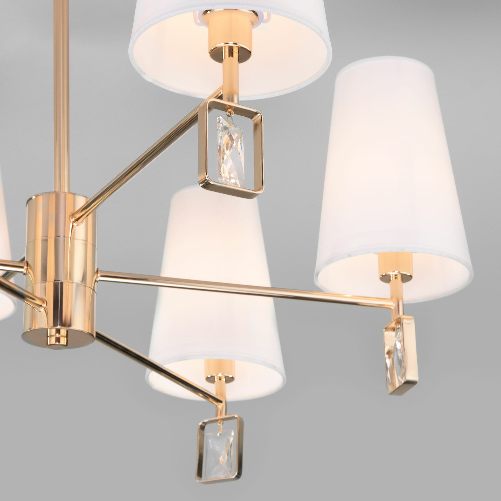 люстра на штанге eurosvet milazzo 60137/6 золото a060128