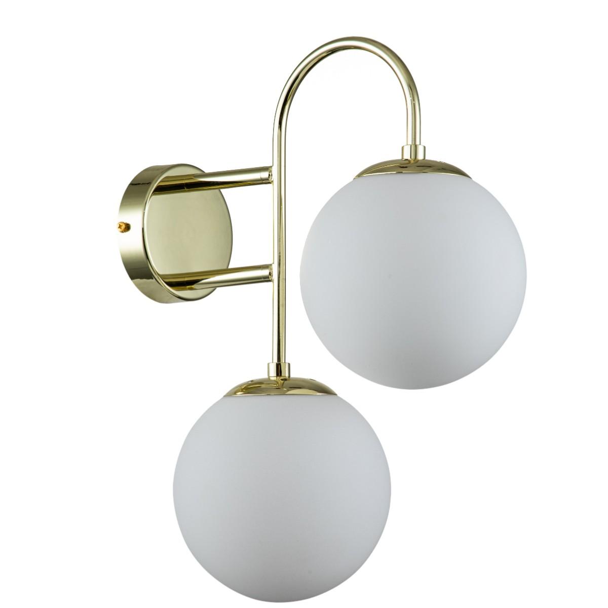 бра indigo voga 13017/2w goldl v000328