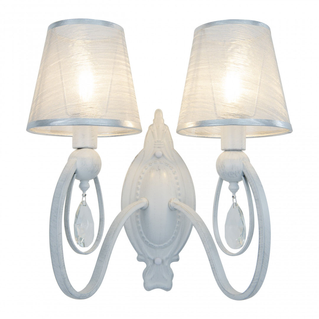 бра arte milano 347203/2w wt+sl