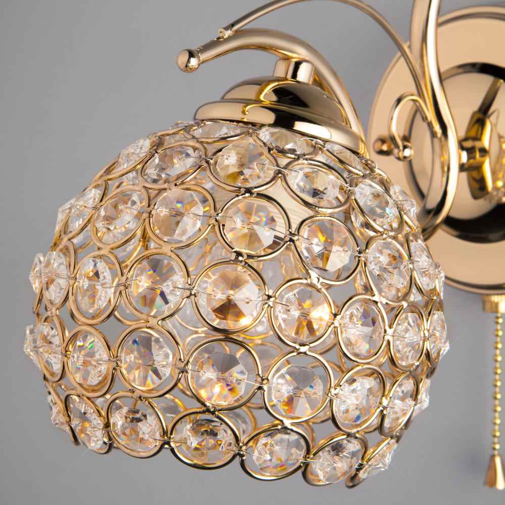 бра eurosvet mirage 7777/1 золото