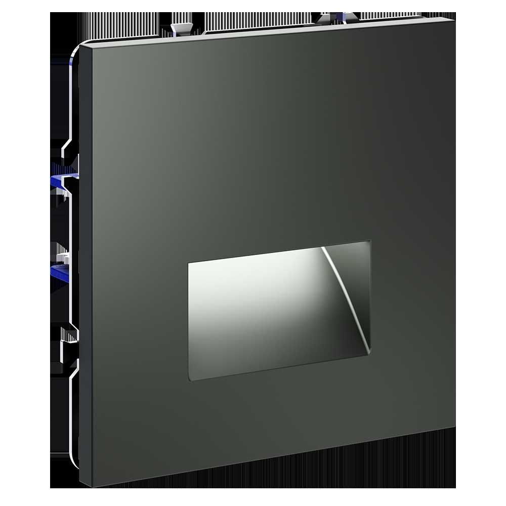 подсветка светодиодная встраиваемая voltum s70, (титан) vls070606