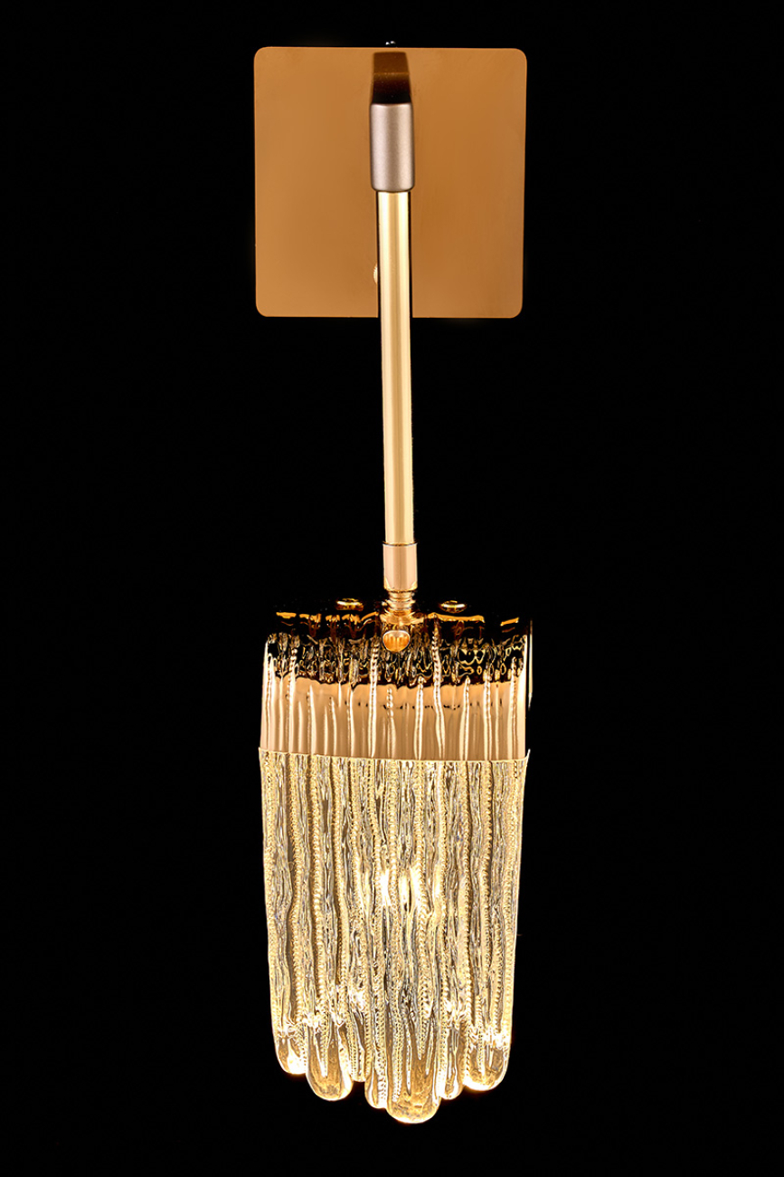 бра cascade le7717/1w gold