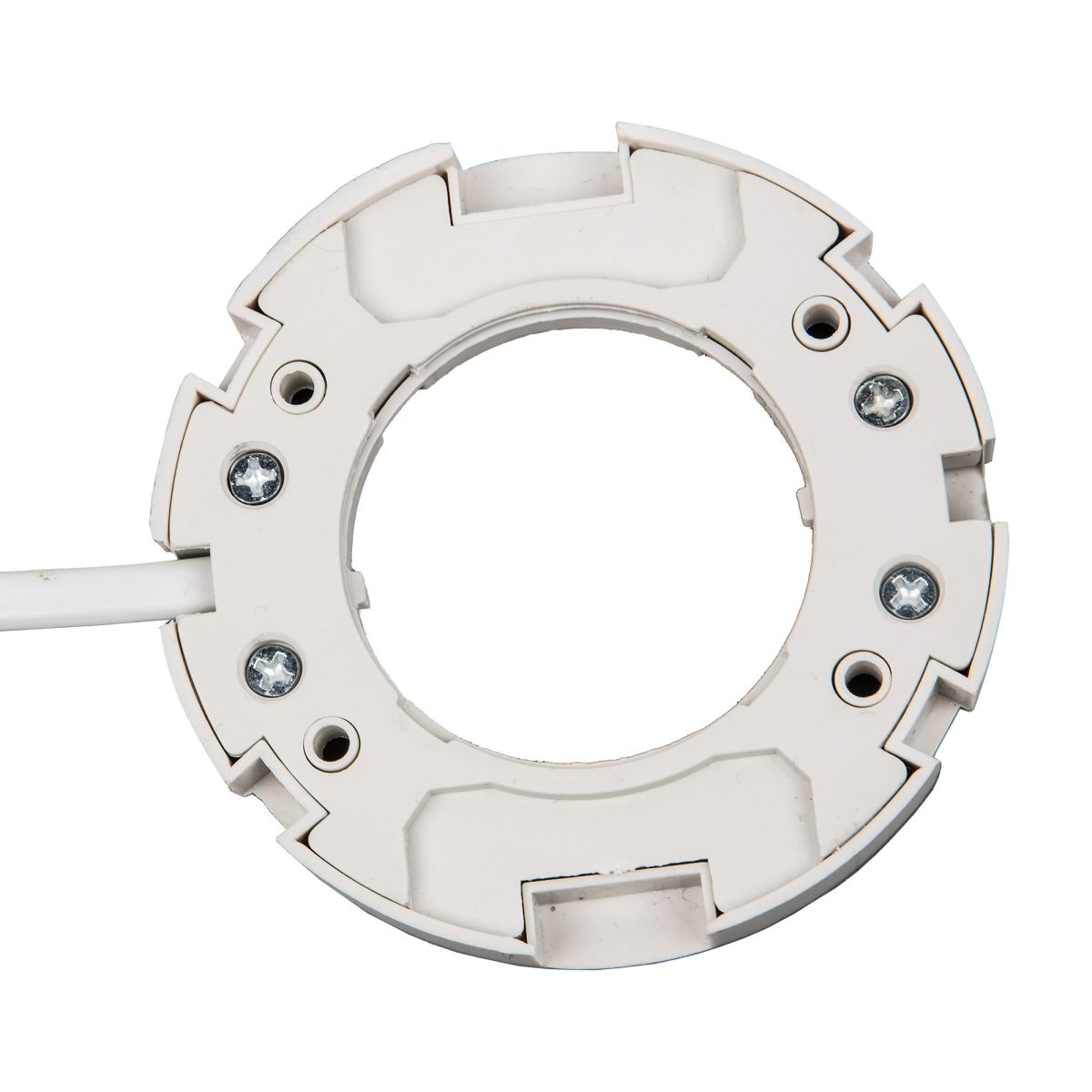 патрон для лампы uniel ulh-gx53-plastic-10cm 07622