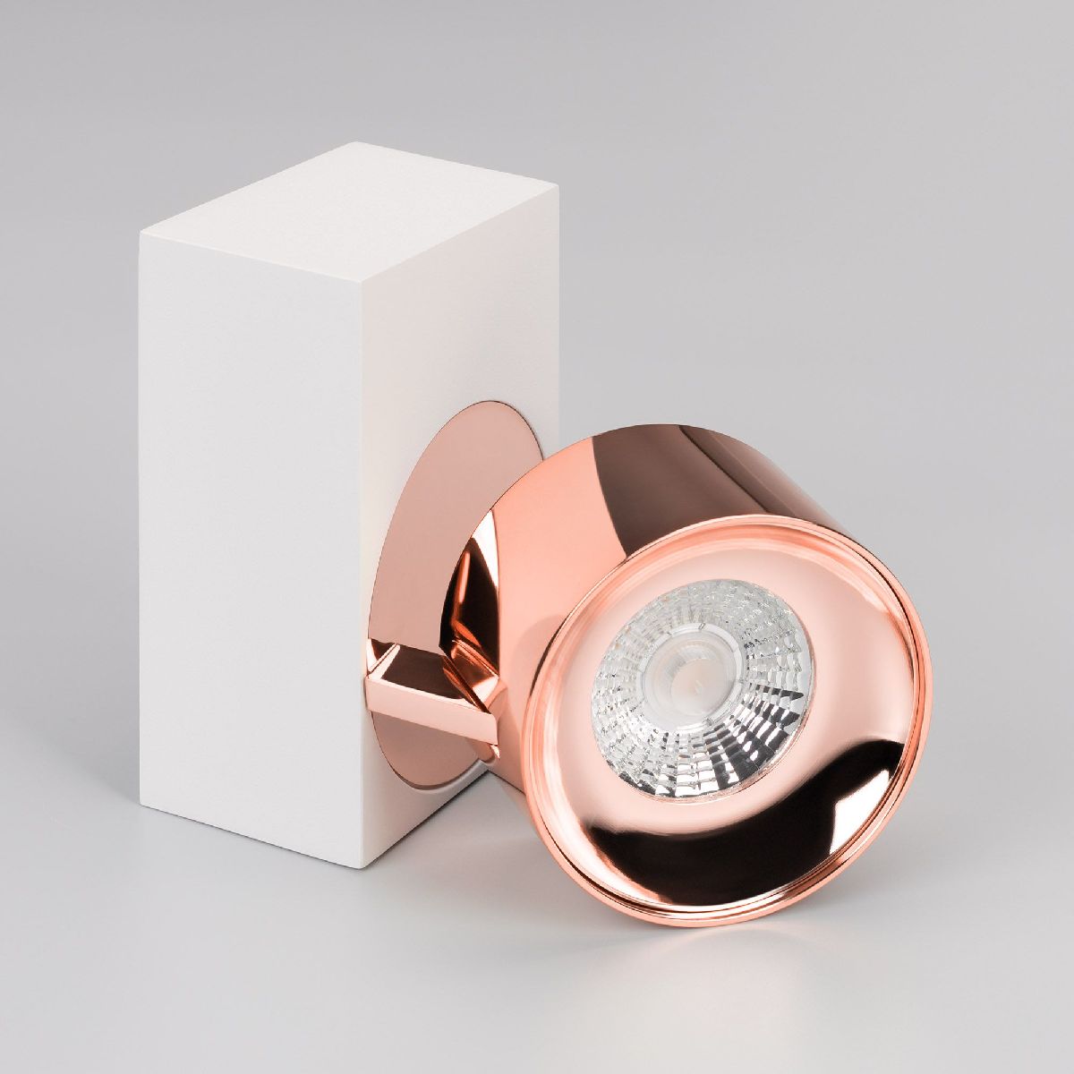 накладной спот arlight sp-plurio-surface-s110x77-9w day4000 (wh-cop, 36 deg, 230v) 040429