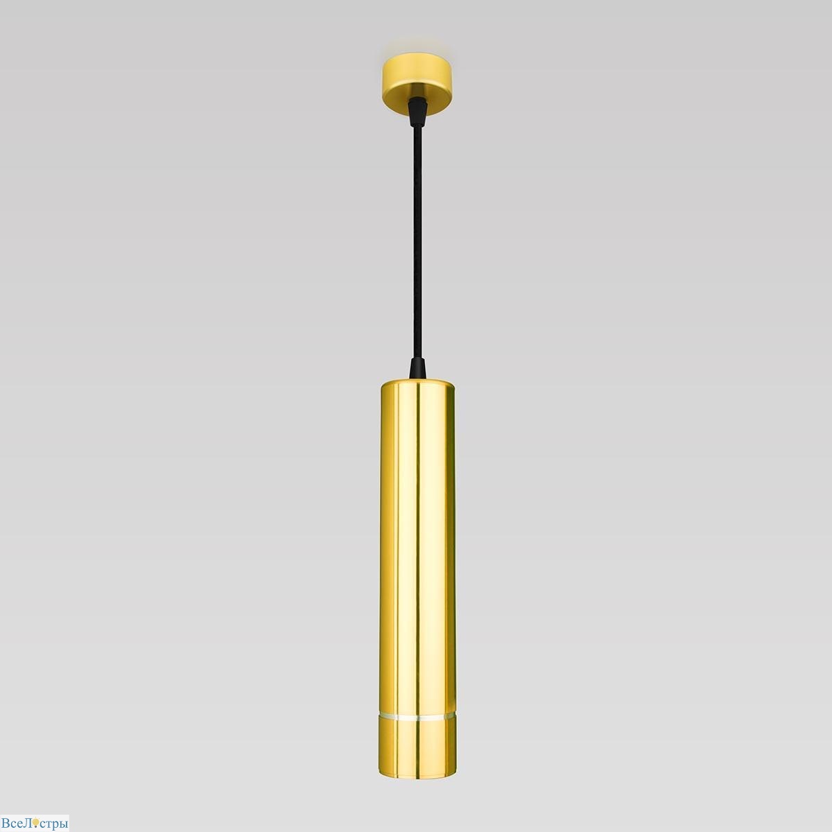 подвесной светильник eurosvet dln107 gu10 золото