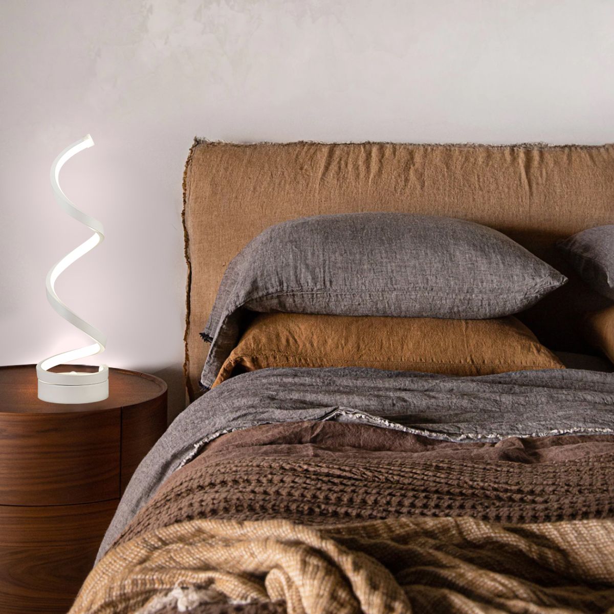 настольная лампа escada dynamic 10262/l led white