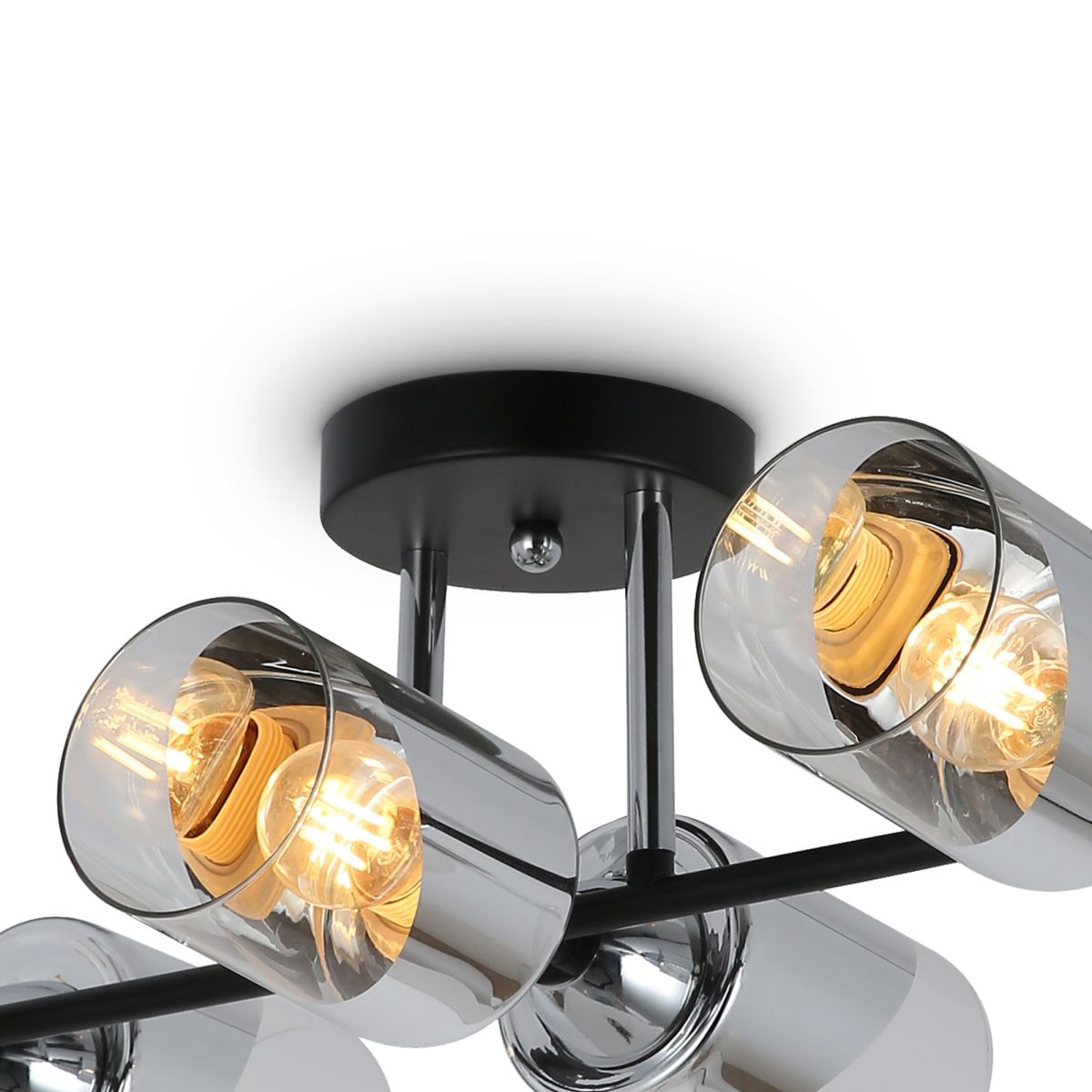 потолочная люстра freya dual fr5226pl-06b