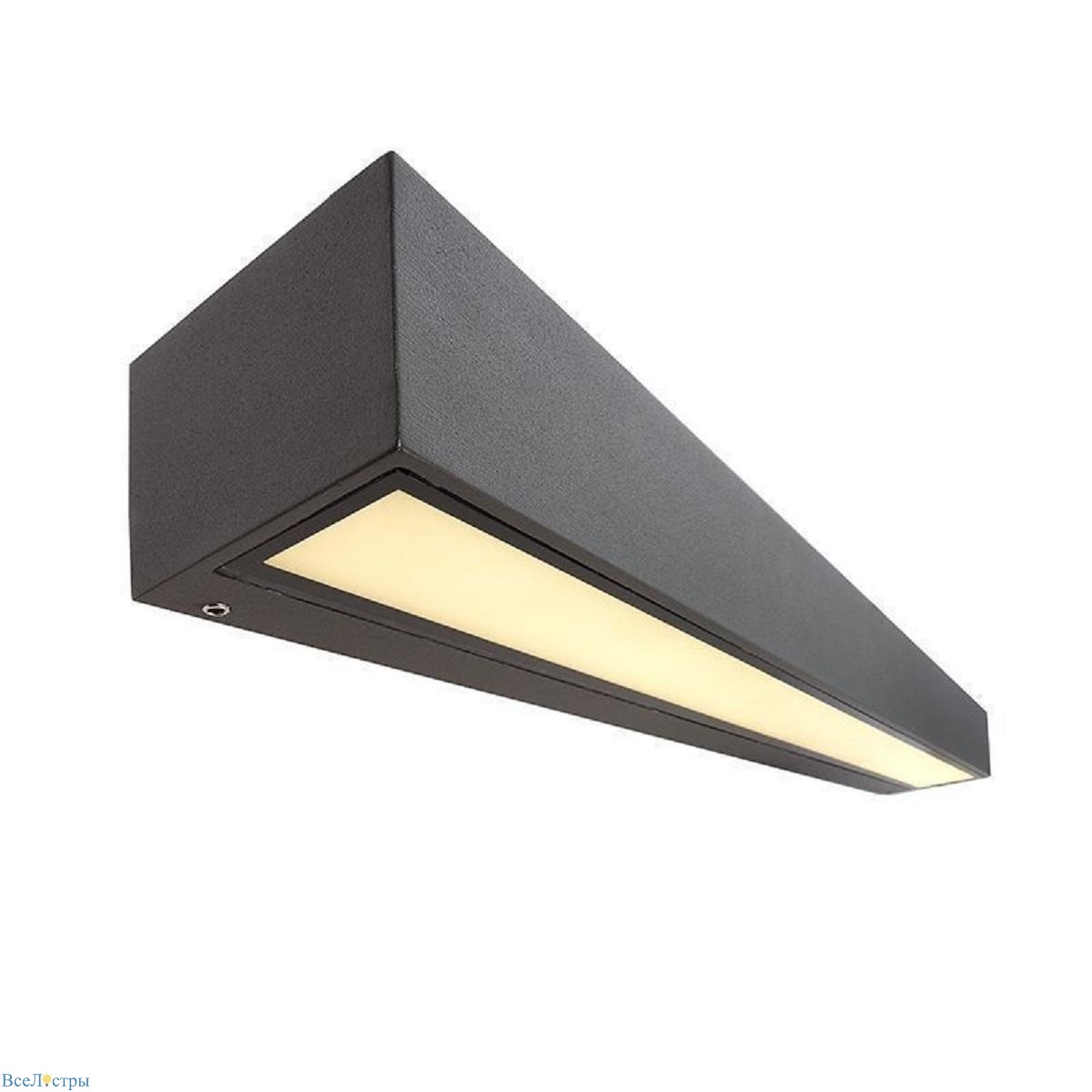 уличный настенный светодиодный светильник deko-light linear ii double 731136