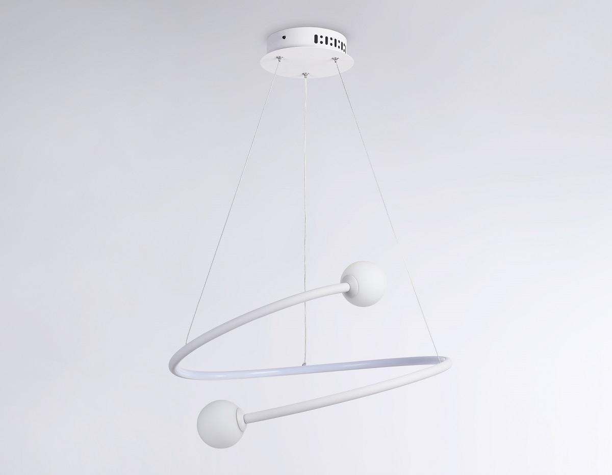 подвесной светодиодный светильник ambrella light comfort linetech fl66291