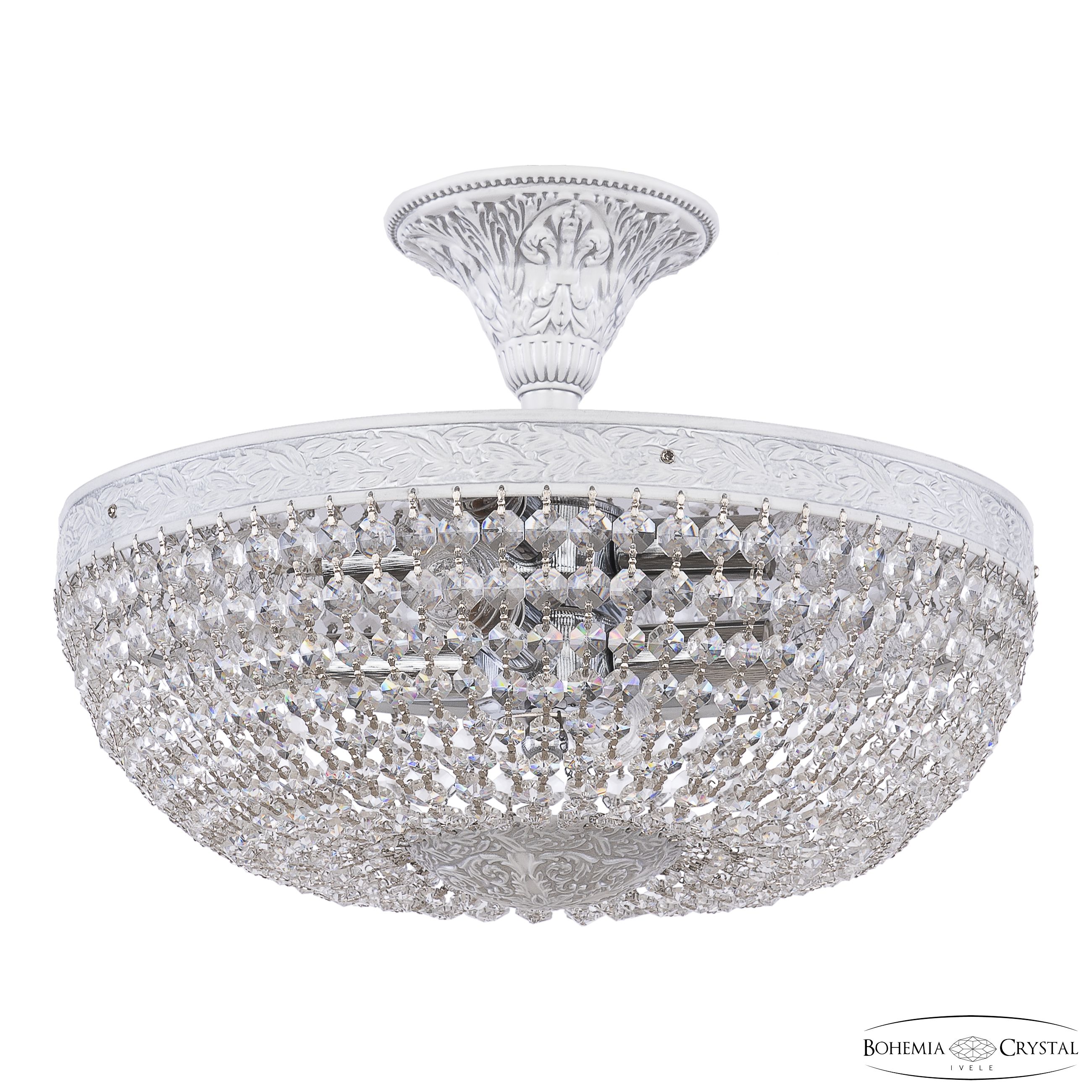 потолочная люстра bohemia ivele crystal al19051/35ol wmn