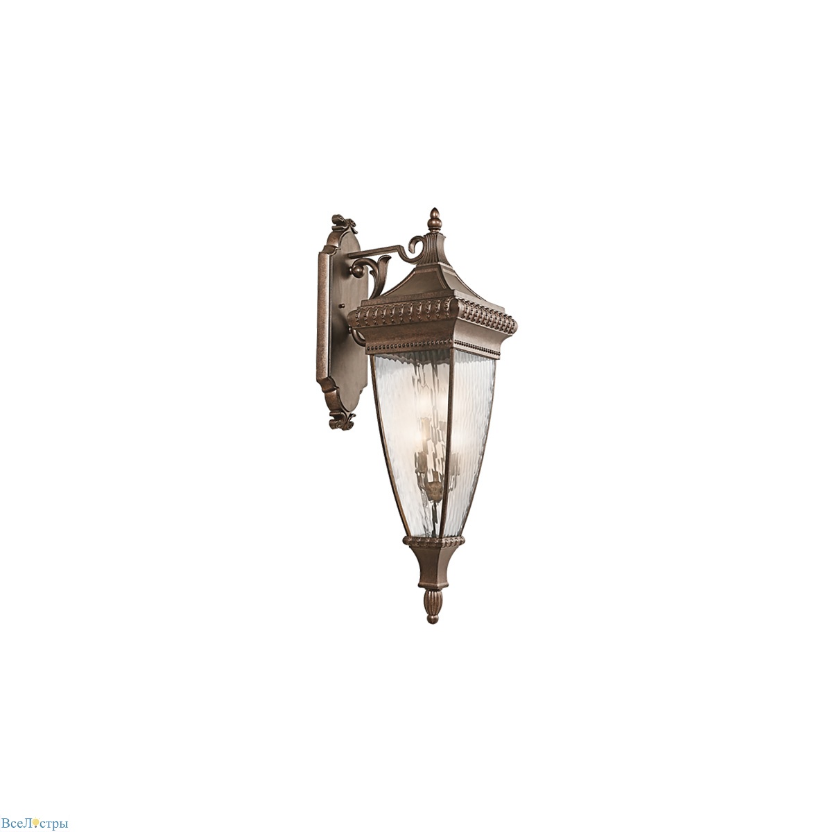 уличный настенный светильник kichler venetian rain kl-venetian2-m