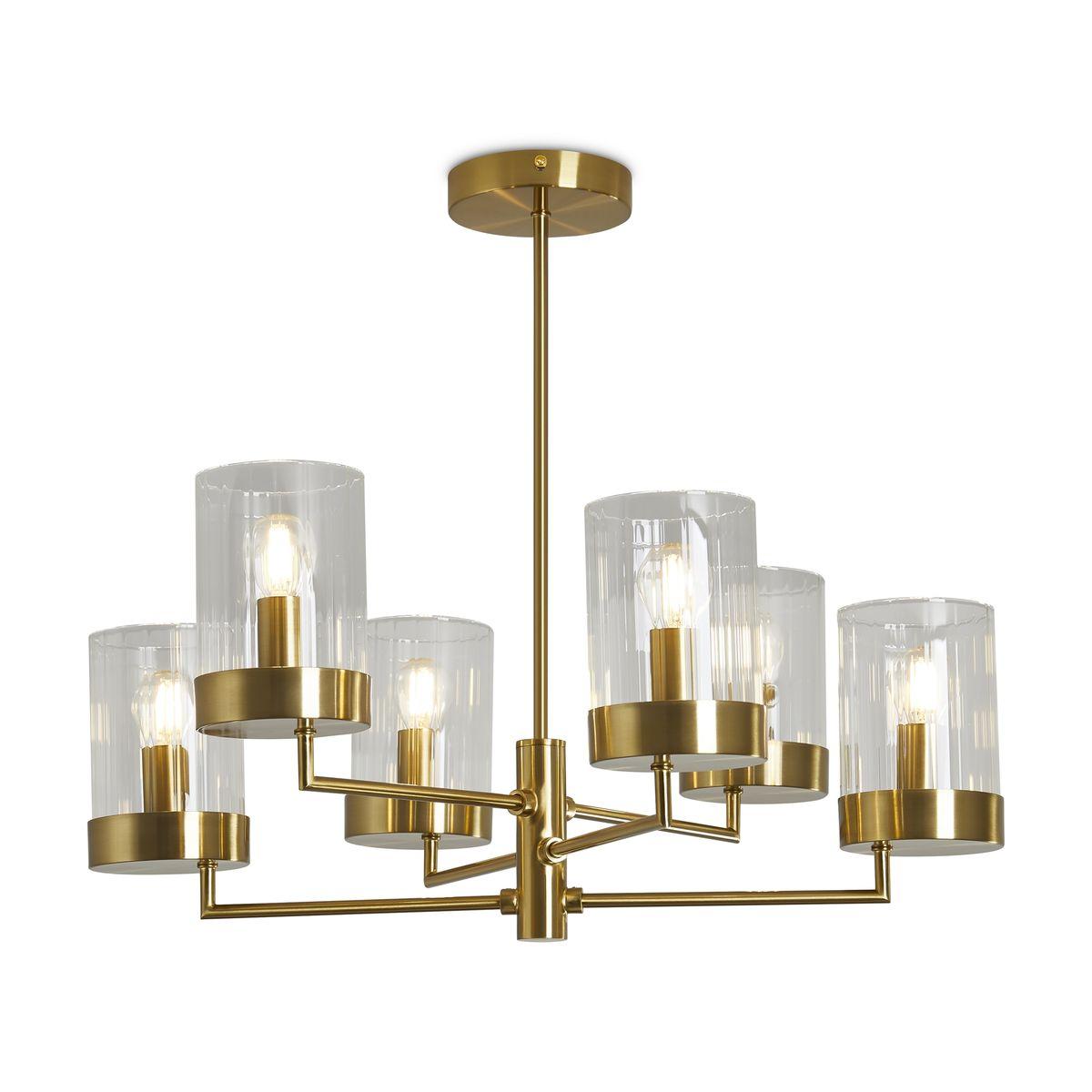 подвесная люстра freya clip fr5426pl-06bs