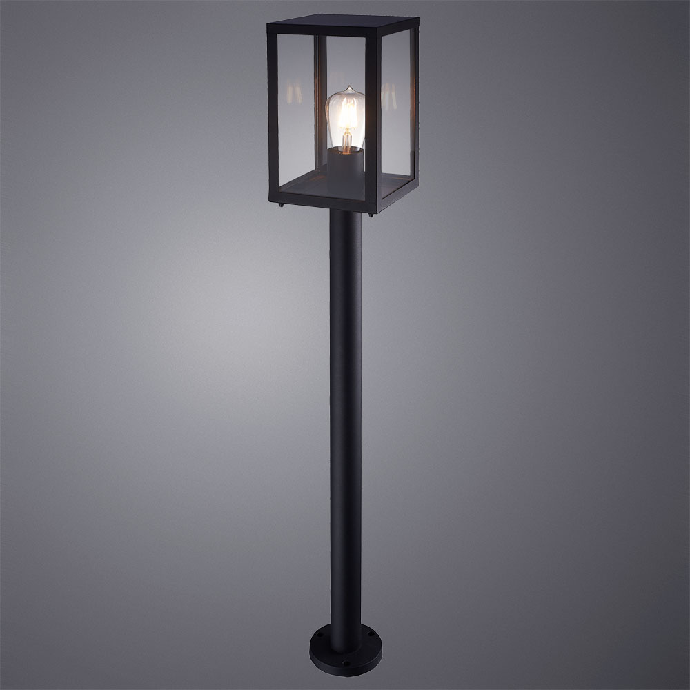 уличный светильник arte lamp belfast a4569pa-1bk
